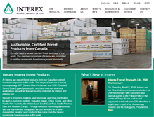 Tablet Screenshot of interexfp.com